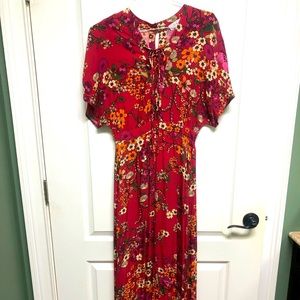 Wayf floral print maxi dress XS from Nordstrom